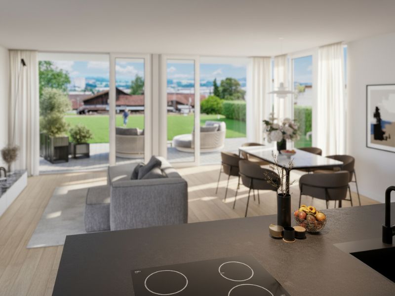 Hochwertig konzipierte Einbauküche